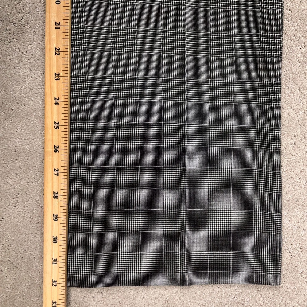 Tahari Pant Suit Women 16 Gray Glen Plaid Classic Power Suit Office Corporate - Picture 15 of 16